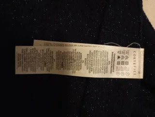 ✨ Jersey Cortefiel con brillo – Talla M amplia ✨