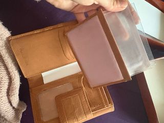 Cartera Piel Piellini Marrón nueva