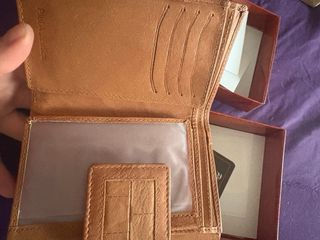 Cartera Piel Piellini Marrón nueva