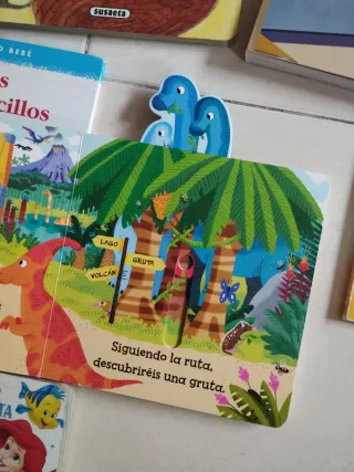 lote cuentos cartón duro