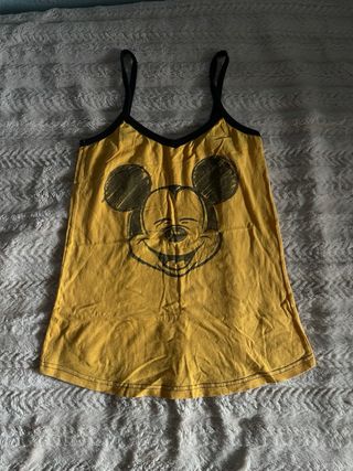 Pijama Mickey Mouse Amarillo 2 Piezas