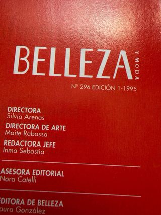 Revistas antiguas Belleza y Moda