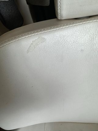 Sillón Peluquería/Maquillaje Blanco