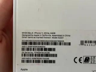 iPhone 11 blanco 64GB