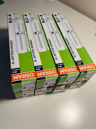 8 Bombillas Downlight Osram G24d-3 2 pines | 26W