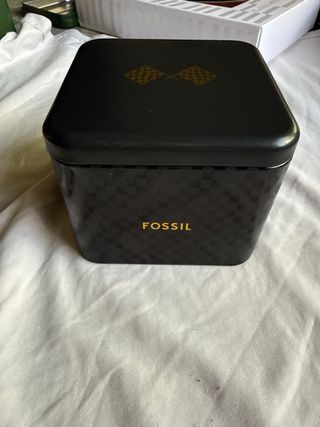 Reloj Fossil Hombre Azul y Marrón