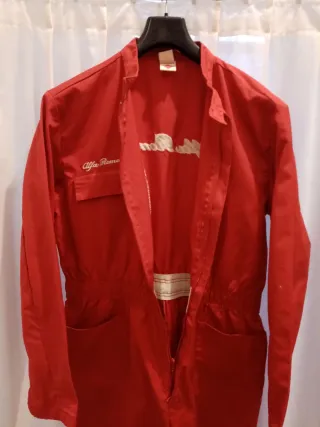 Tuta da lavoro Alfa Romeo rossa