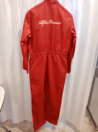 Tuta da lavoro Alfa Romeo rossa