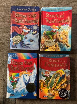 Libros de geronimo stilton en buen estado