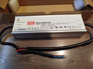 Fuente Alimentación MW HLG-240H-24 24V 10A.