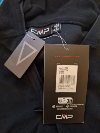 Polar CMP Negro, Talla S, Mujer