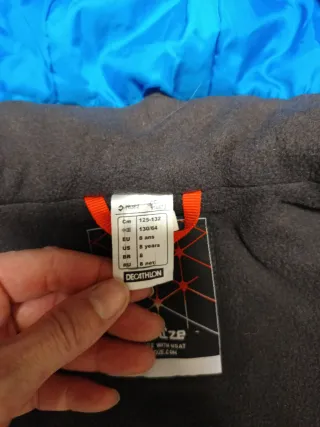 Chaqueta esquí niño 8 años Decathlon