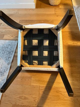 Sillas Comedor Henriksdal Desenf. Tela y Madera