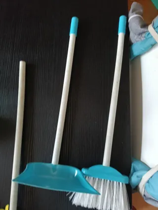 Carrito de limpieza de niños