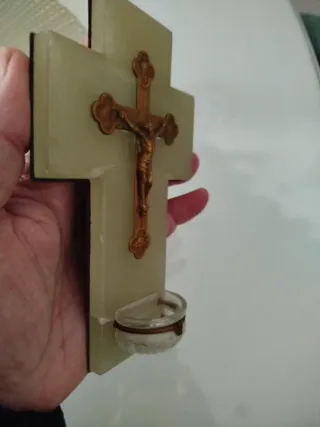 Antigua Benditera Crucifijo