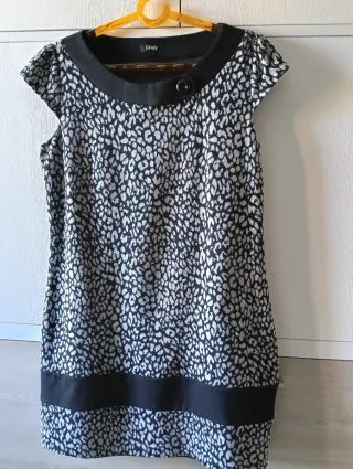 Vestido estampado animal print
