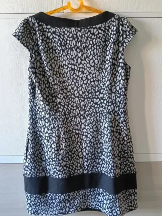 Vestido estampado animal print