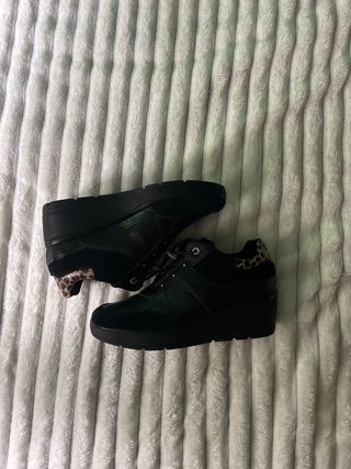 Geox Mujer Talla 37 Negro/Multicolor