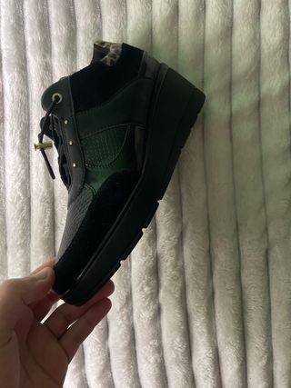 Geox Mujer Talla 37 Negro/Multicolor