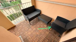 Silla para Jardín/Exterior. ¡Material Ratán!