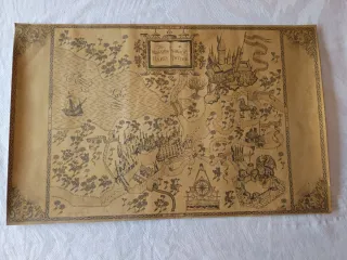 Mapa Póster Harry Potter 51*32cm