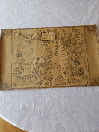 Mapa Póster Harry Potter 51*32cm