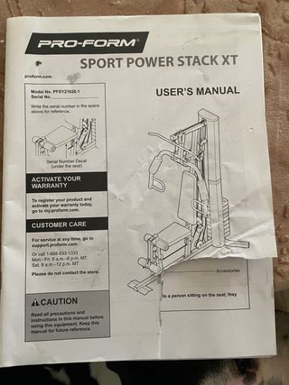 Máquina de ejercicios Pro-Form