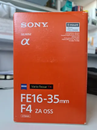 Obiettivo Sony FE 16-35mm f/4 ZA OSS