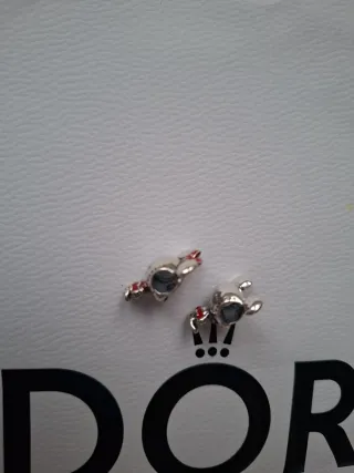 Pandora Charms Mickey y Minnie Mouse Plata Pandora