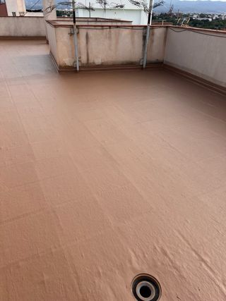 Impermeabilización y pintura de terrazas