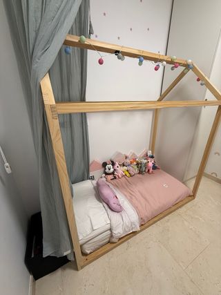 Cama Montessori Casita Madera