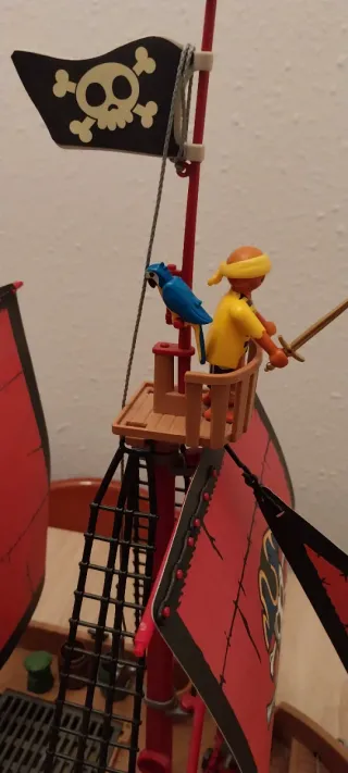 Playmobil,barco,lote,piratas,fortaleza,isla