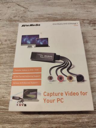 Capturadora Aver Media DVD EZMaker 7