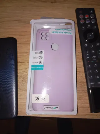 Xiaomi Redmi 9C Negro + 2 Fundas