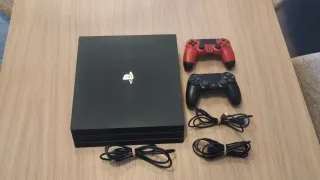 PS4 Pro 1TB Negra + 2 Mandos