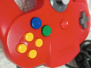 Mando Nintendo 64 Rojo