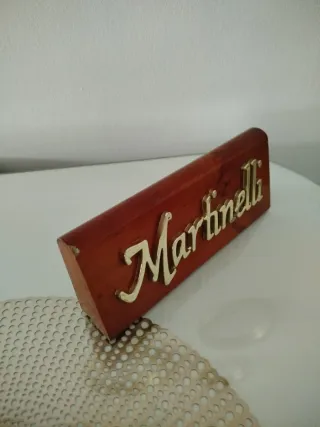 Cartel Publicitario Martinelli Zapatos Antiguo