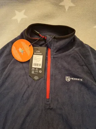 Chaqueta polar azul McKee's, Talls XS, Mujer