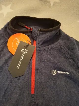 Chaqueta polar azul McKee's, Talls XS, Mujer