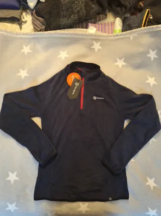 Chaqueta polar azul McKee's, Talls XS, Mujer