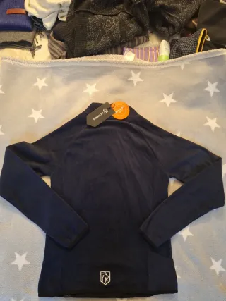 Chaqueta polar azul McKee's, Talls XS, Mujer