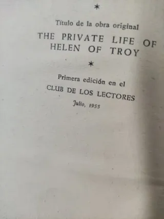 La vida privada de Helena de Troya (1955)