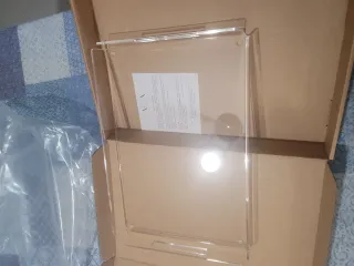 Vassoio in cristallo acrilico