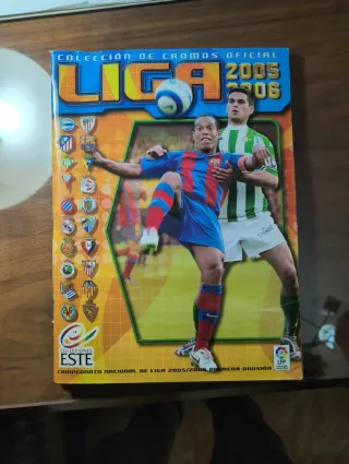 Álbum Cromos Liga 2005/2006