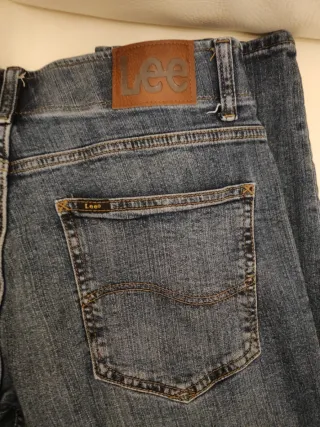 Jeans Lee Uomo Blu taglia 46 italiana
