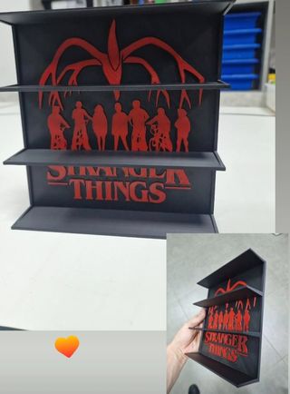 Base Stranger Things para figuras Kinder Joy