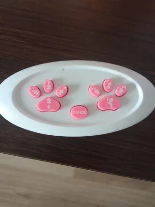 Perro electrónico interactivo rosa