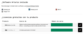 NEGOCIABLE Arturia KeyLab Essential 61