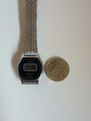 Reloj Citizen Quartz Digital Plata