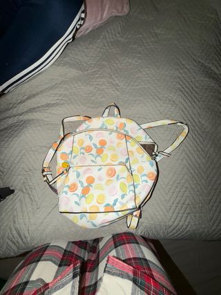 Mochila Parfois pequeña estampado frutal